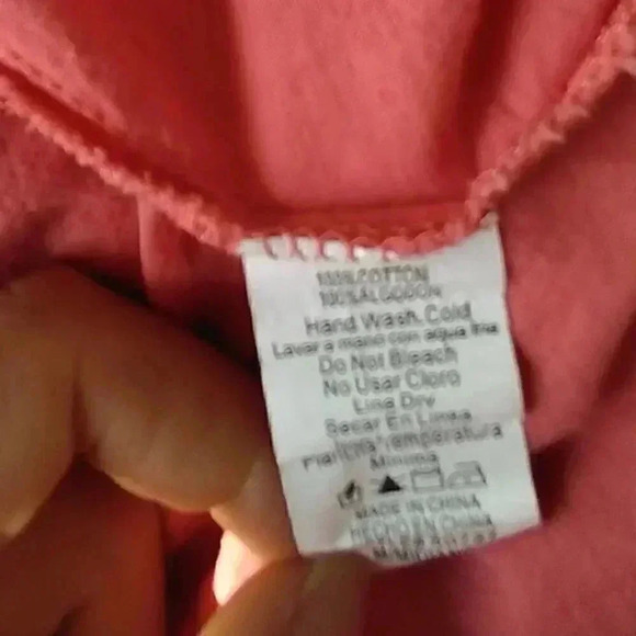 Tobi Pink Embroidered Cut out Flowy Tank Top - Picture 5 of 6